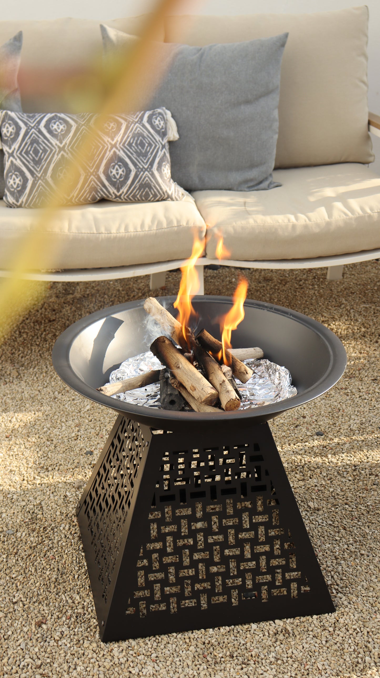 موقد فحم متعددة الاستخدام