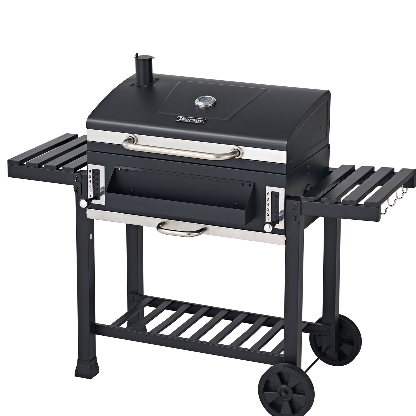 شواية بعربة ورفوف