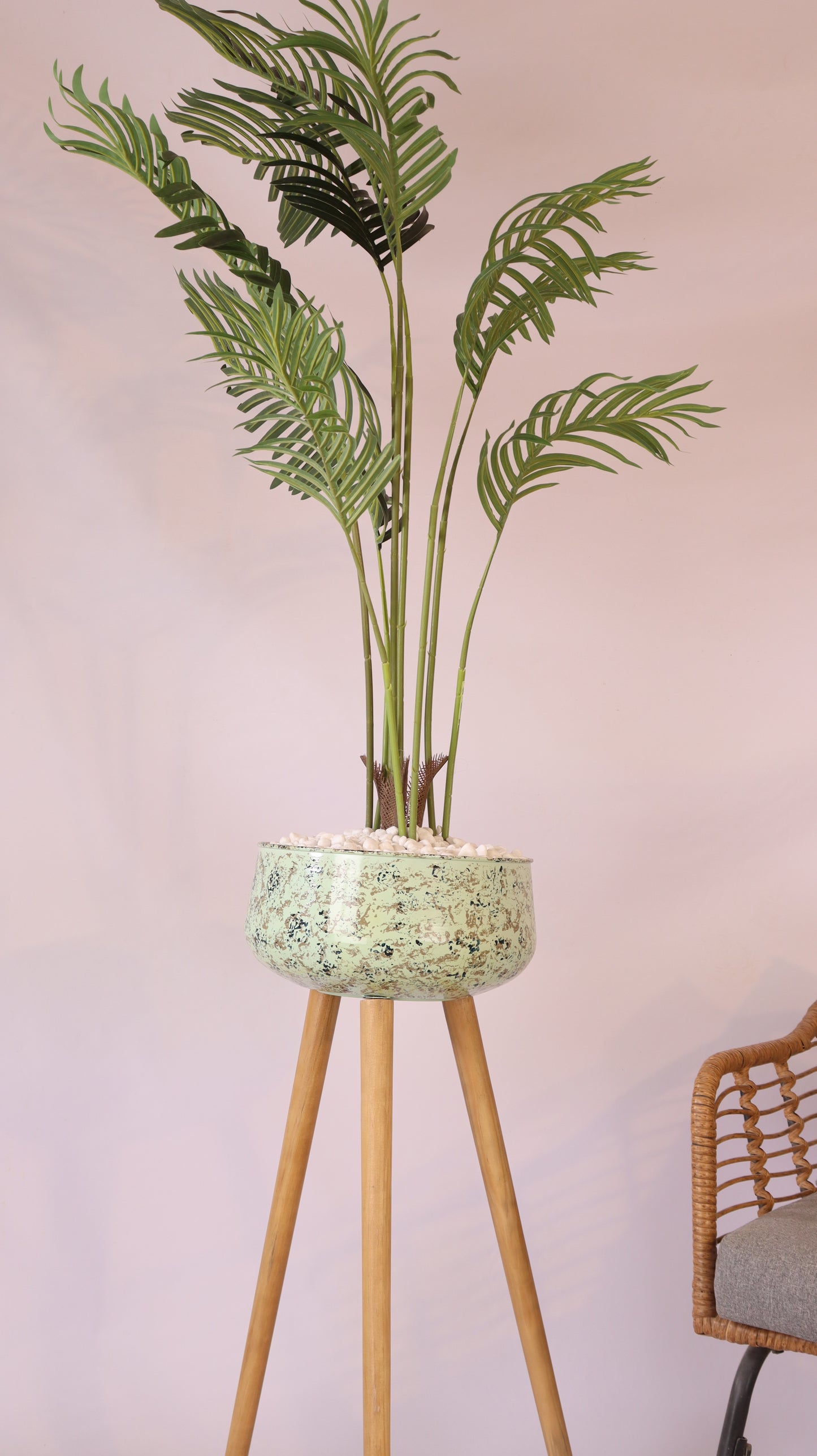 حوض أخضر رخامي