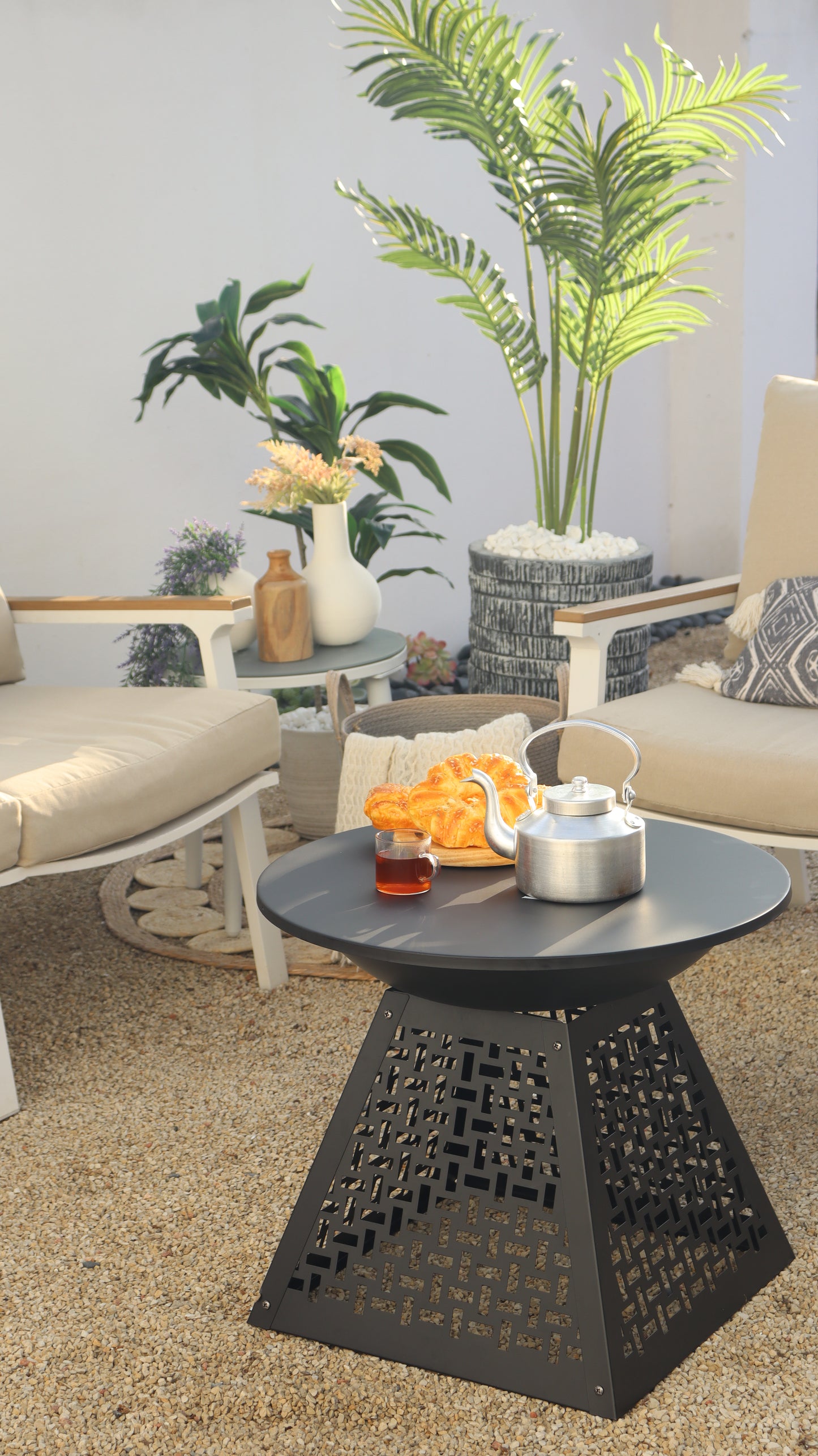 موقد فحم متعددة الاستخدام