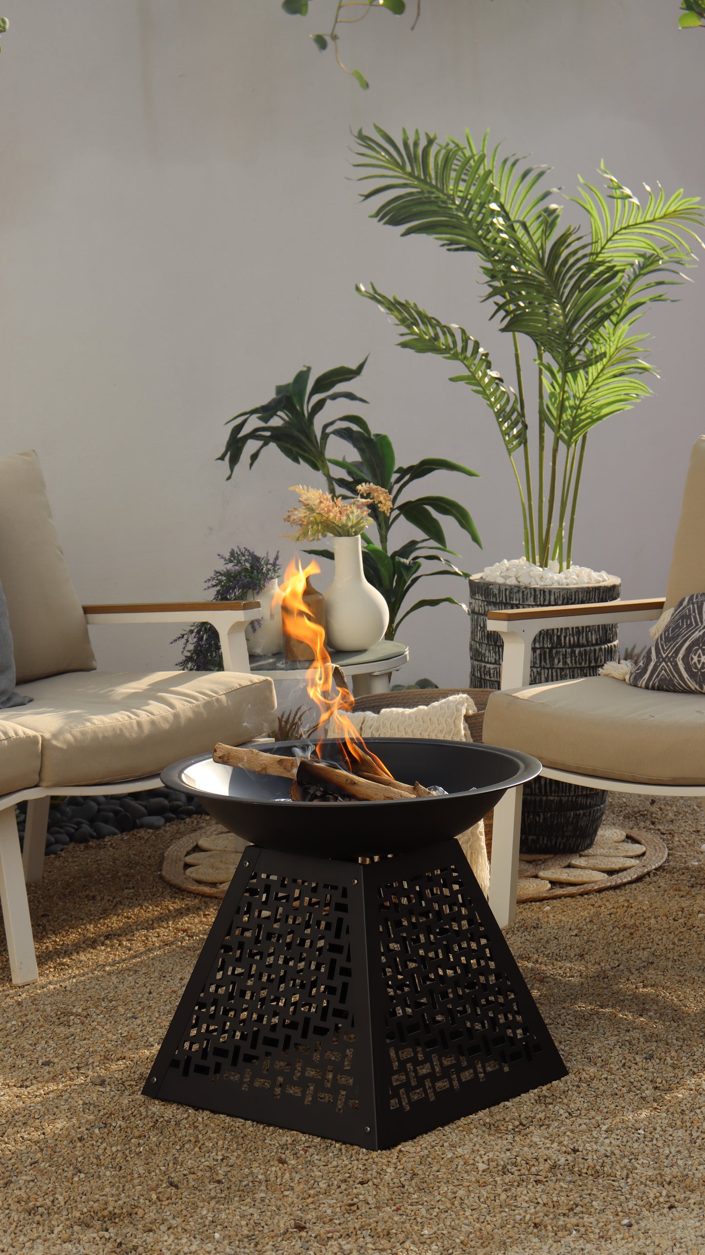 موقد فحم متعددة الاستخدام