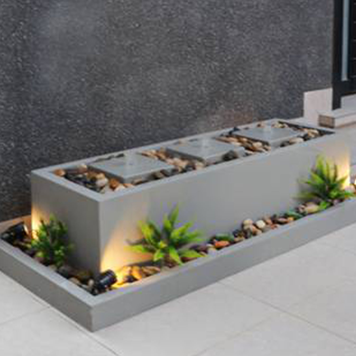 نافورة أمستردام بتصميم عصري يضيف صفاء للمساحة