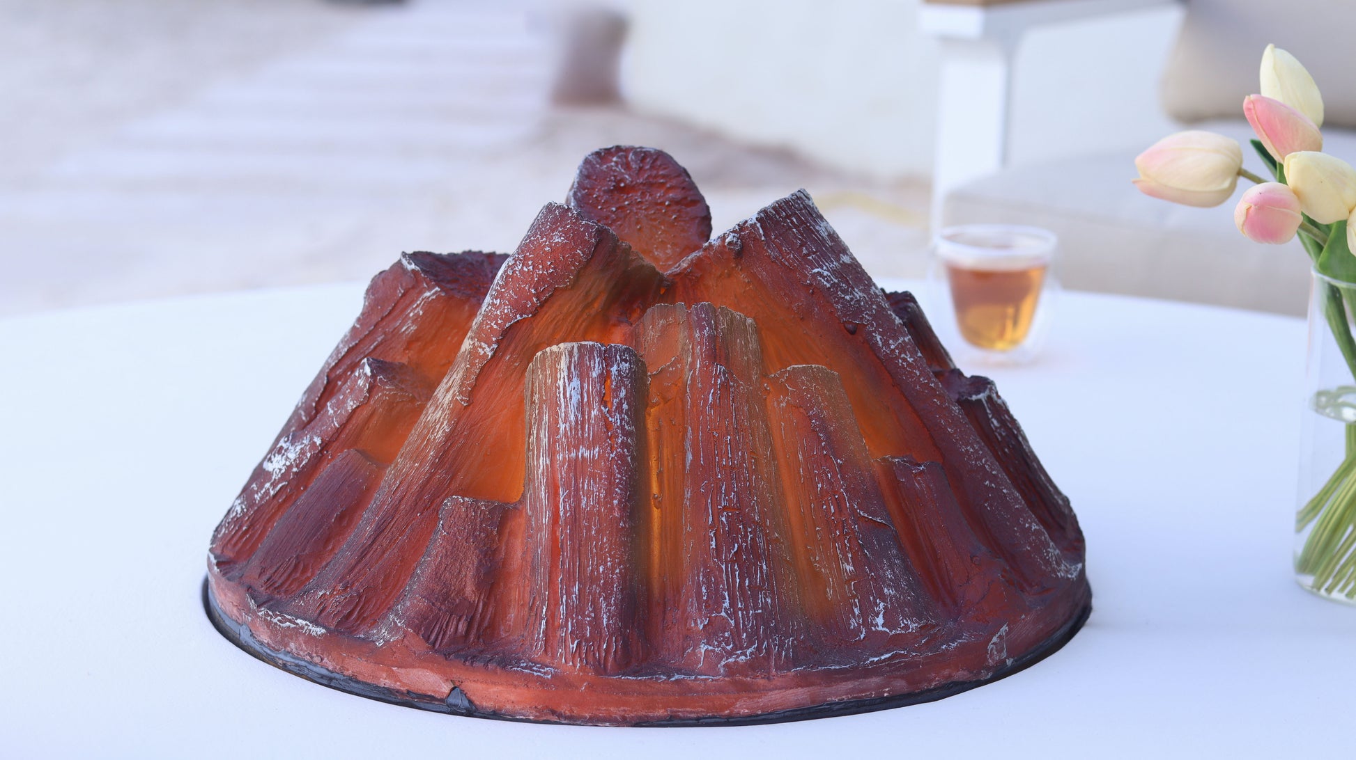 ديكور الحطب لموقد سندالة