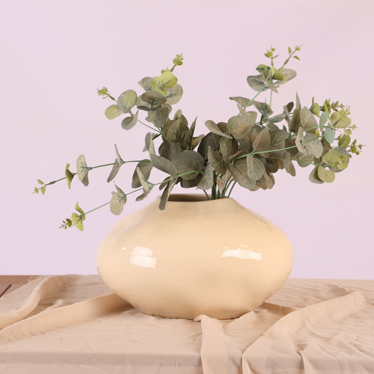 فازة مودرن بيضاوية