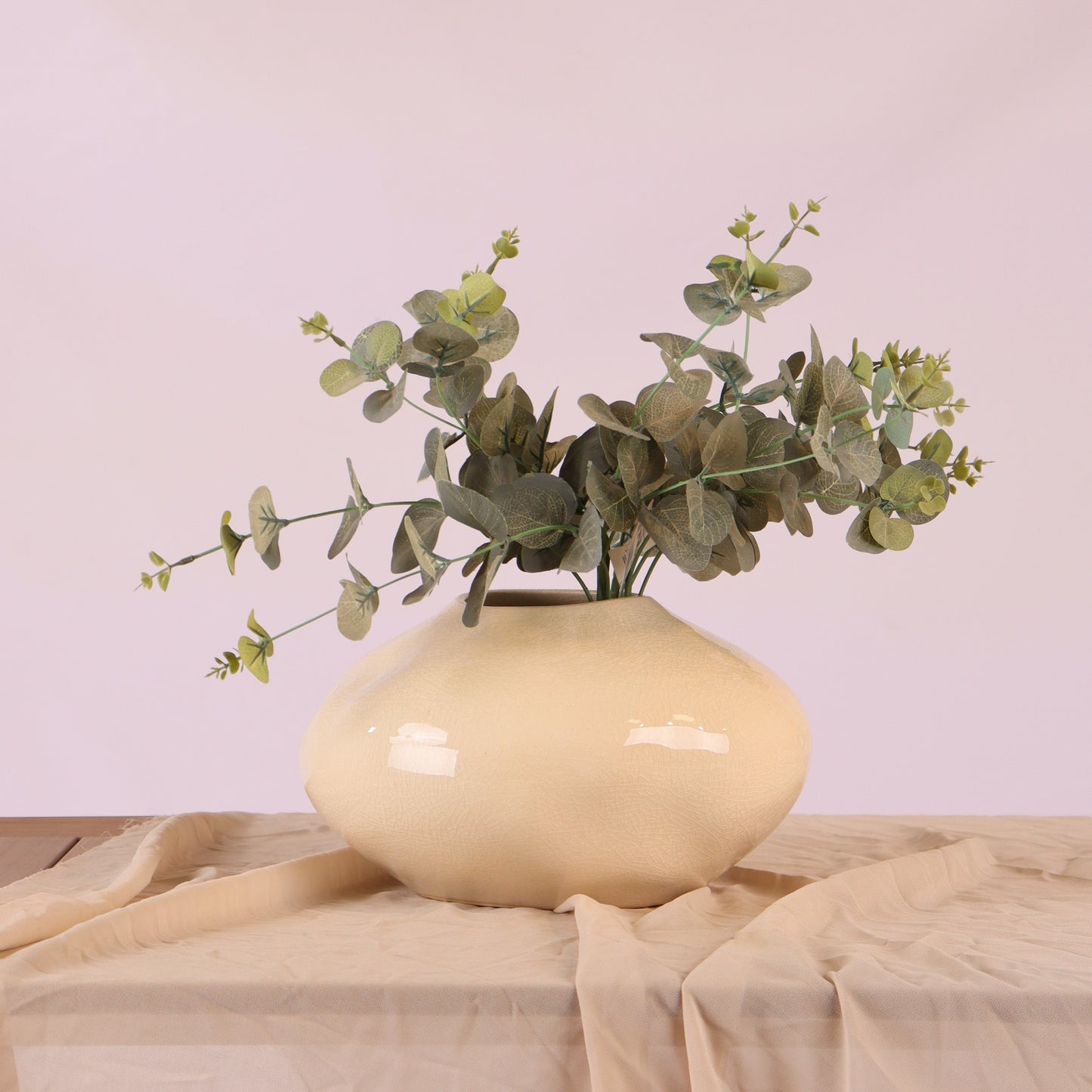 فازة مودرن بيضاوية