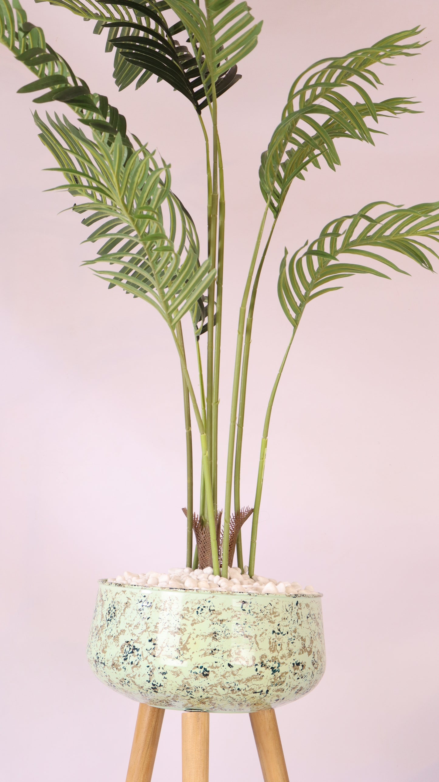 حوض أخضر رخامي