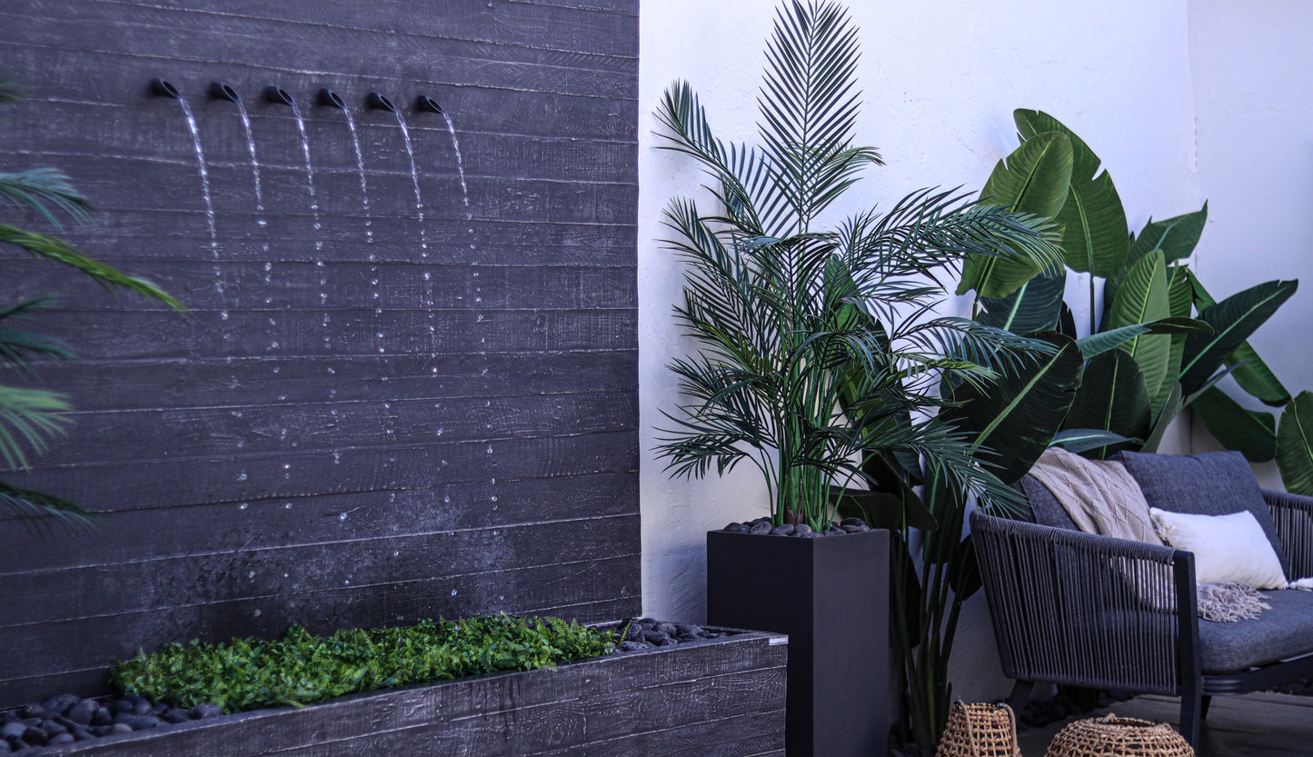 تدفق المياه يخلق أجواء مريحة لأي زاوية في المنزل.