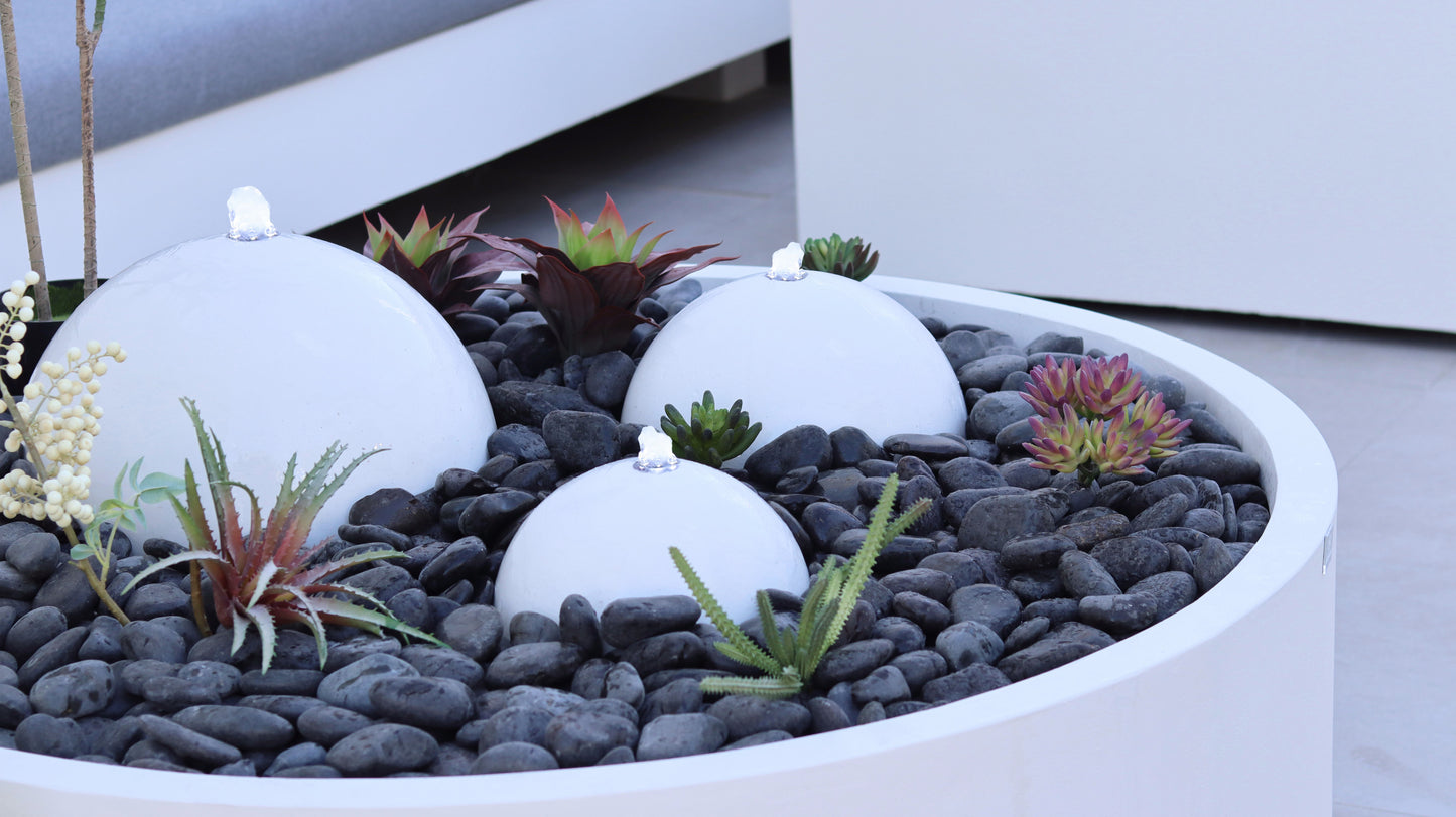 نافورة ليون للحدائق والجلسات الخارجية