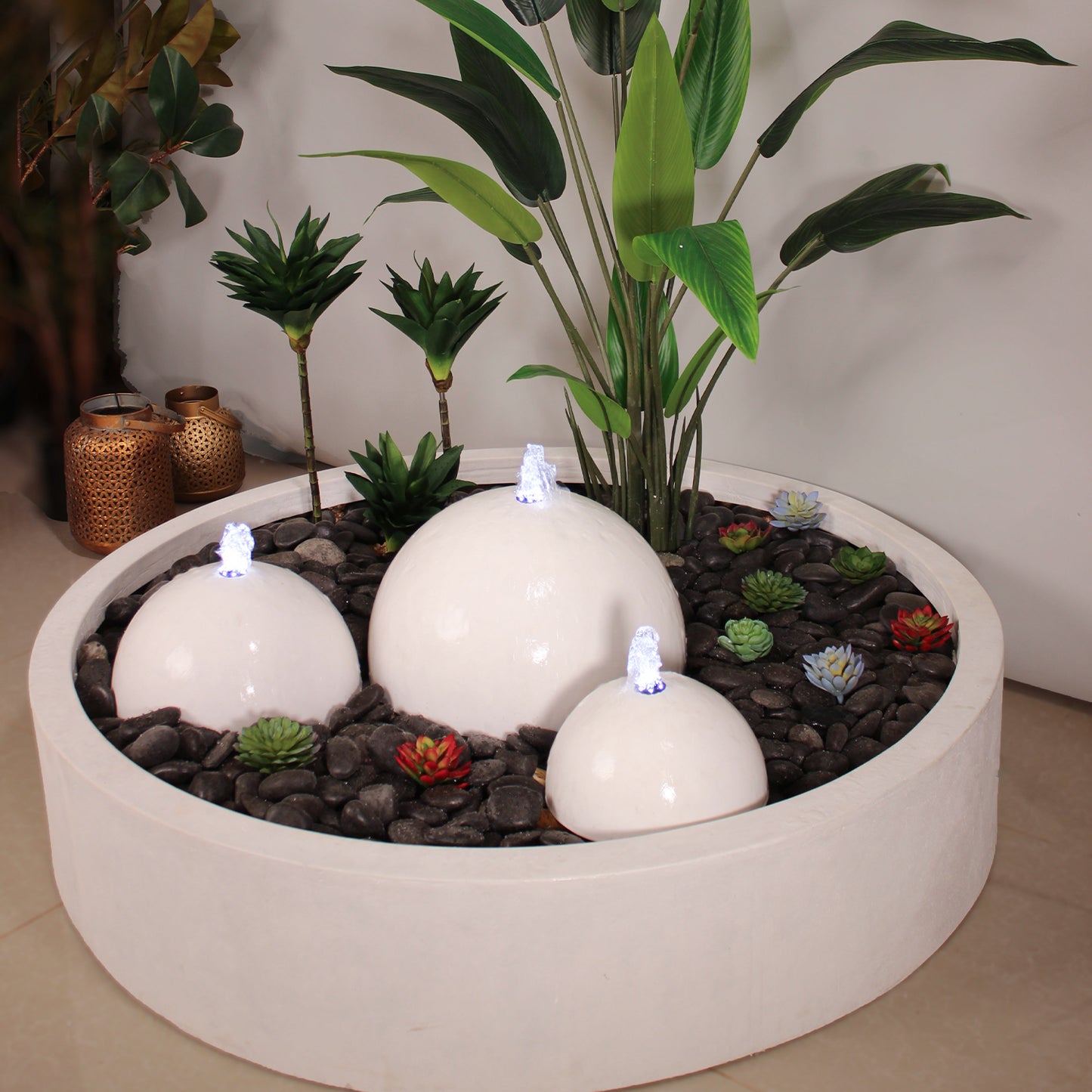 نافورة ليون بشكل راقي وتفاصيل مميزة