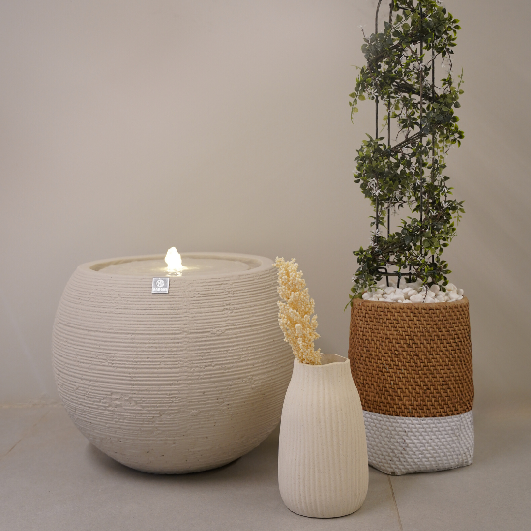 نافورة الرياض بتصميم مميز يناسب المساحات الداخلية والخارجية