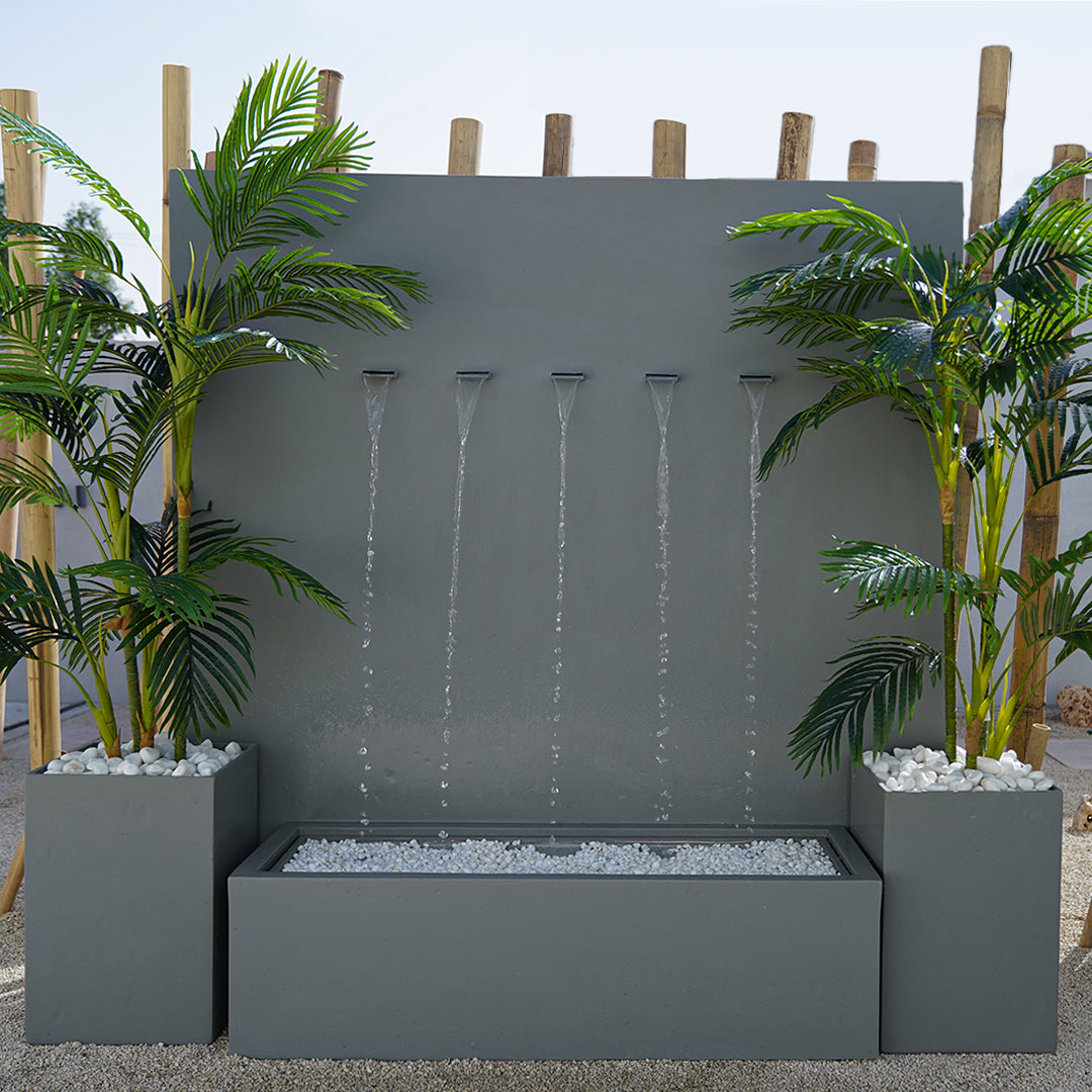 شلال ديكوري بتدفق ماء لطيف يناسب جميع المساحات