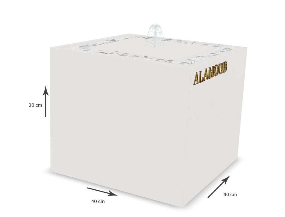 نافورة صغيرة الحجم مناسبة للطاولات الجانبية
