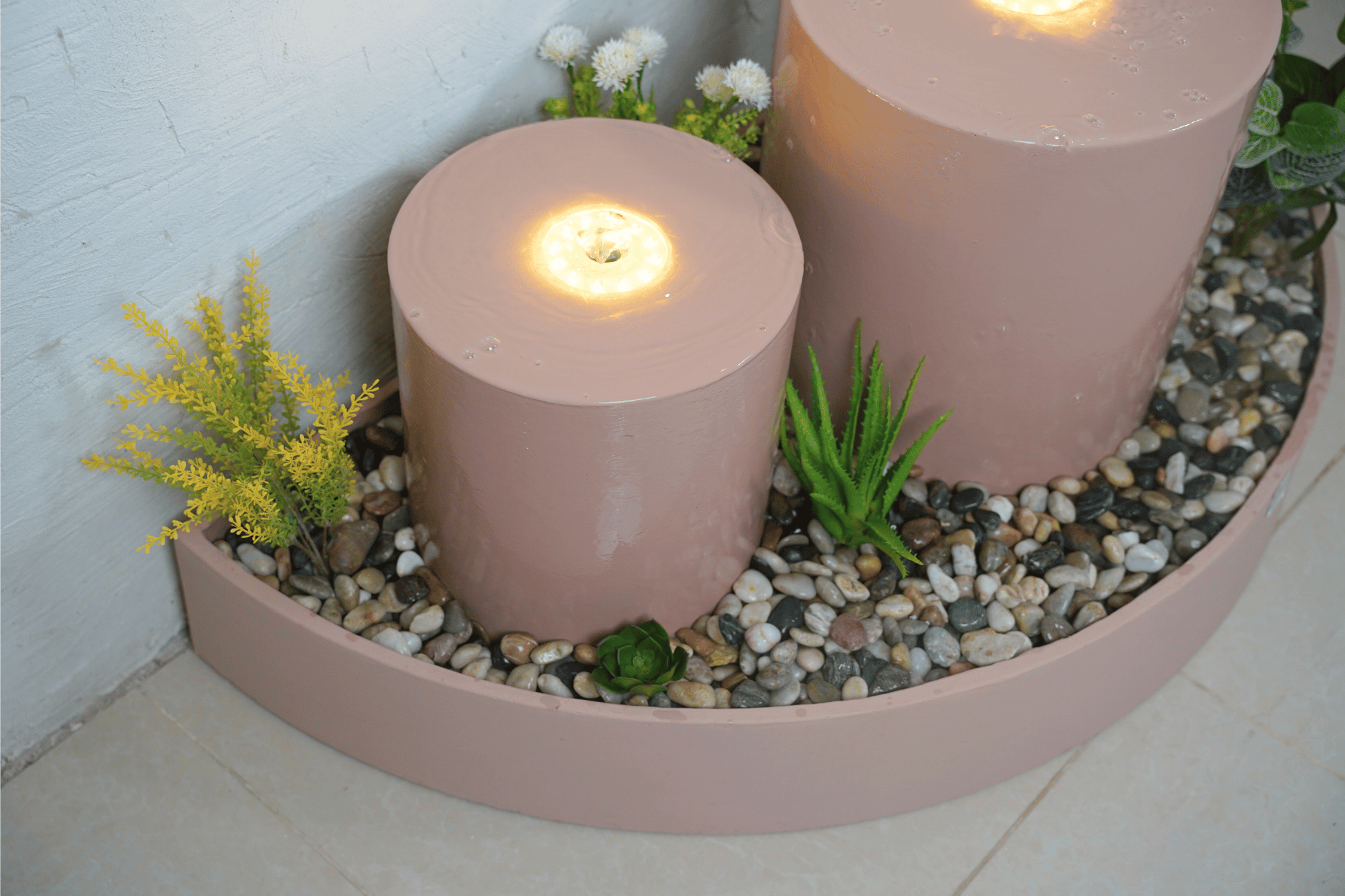 نافورة برلين بإحساس دافئ يكمّل ديكور المكان