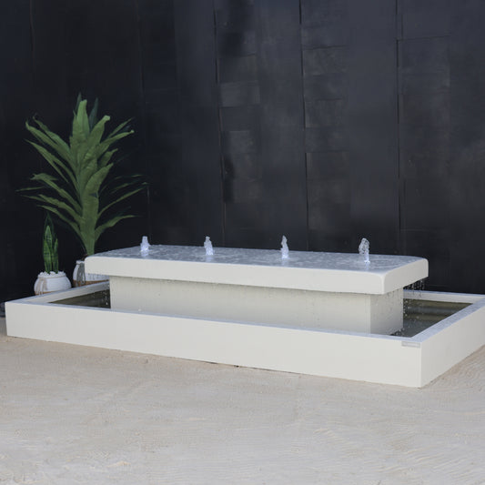 نافورة بوليفارد الكبيرة بتصميم فاخر يناسب الحدائق والمساحات الخارجية.