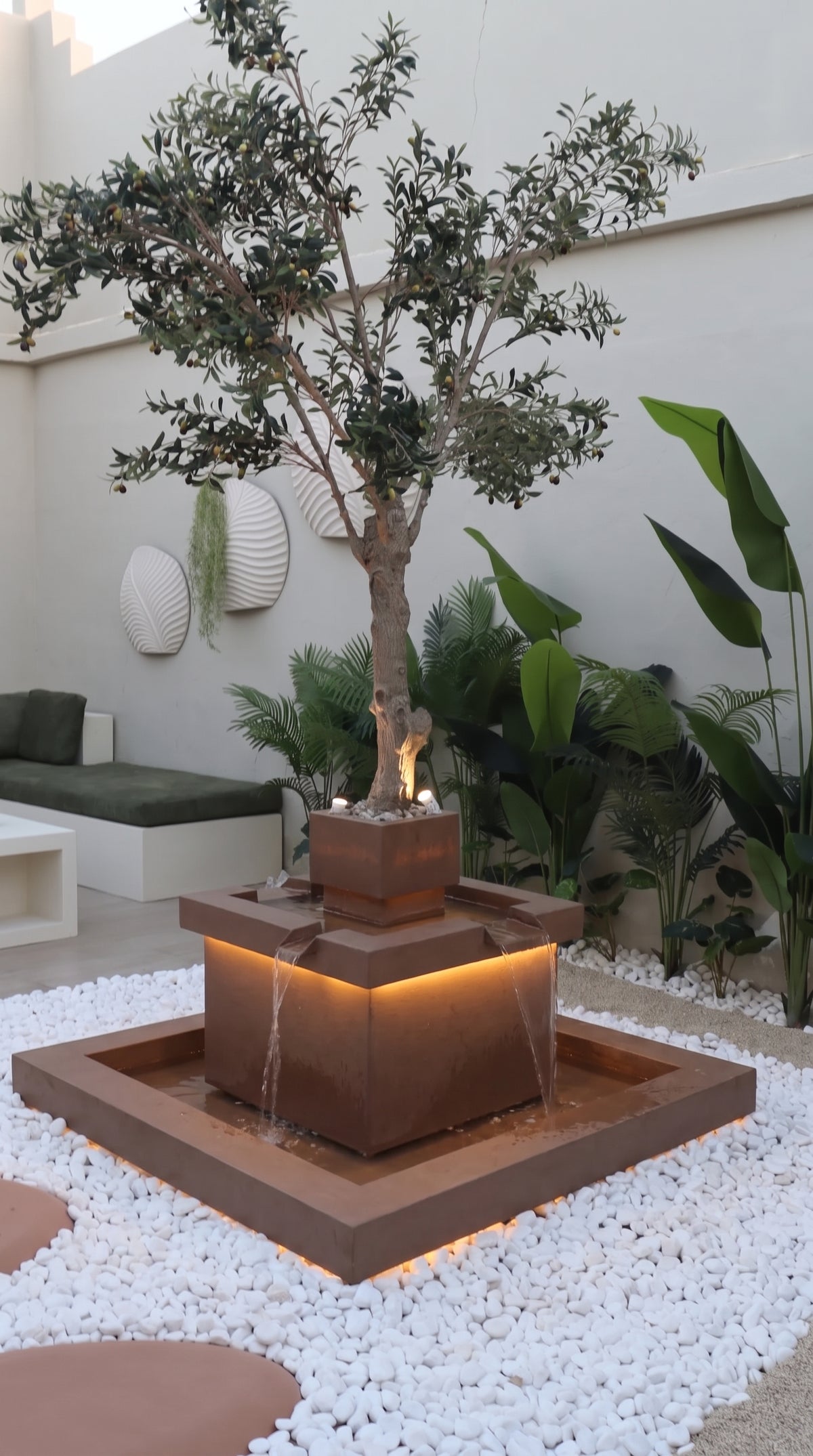 نافورة بريزا وسط