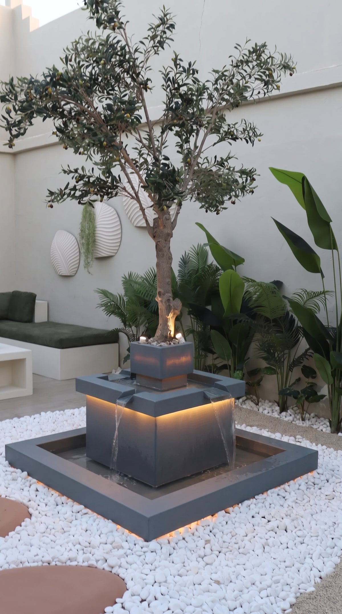 نافورة بريزا وسط