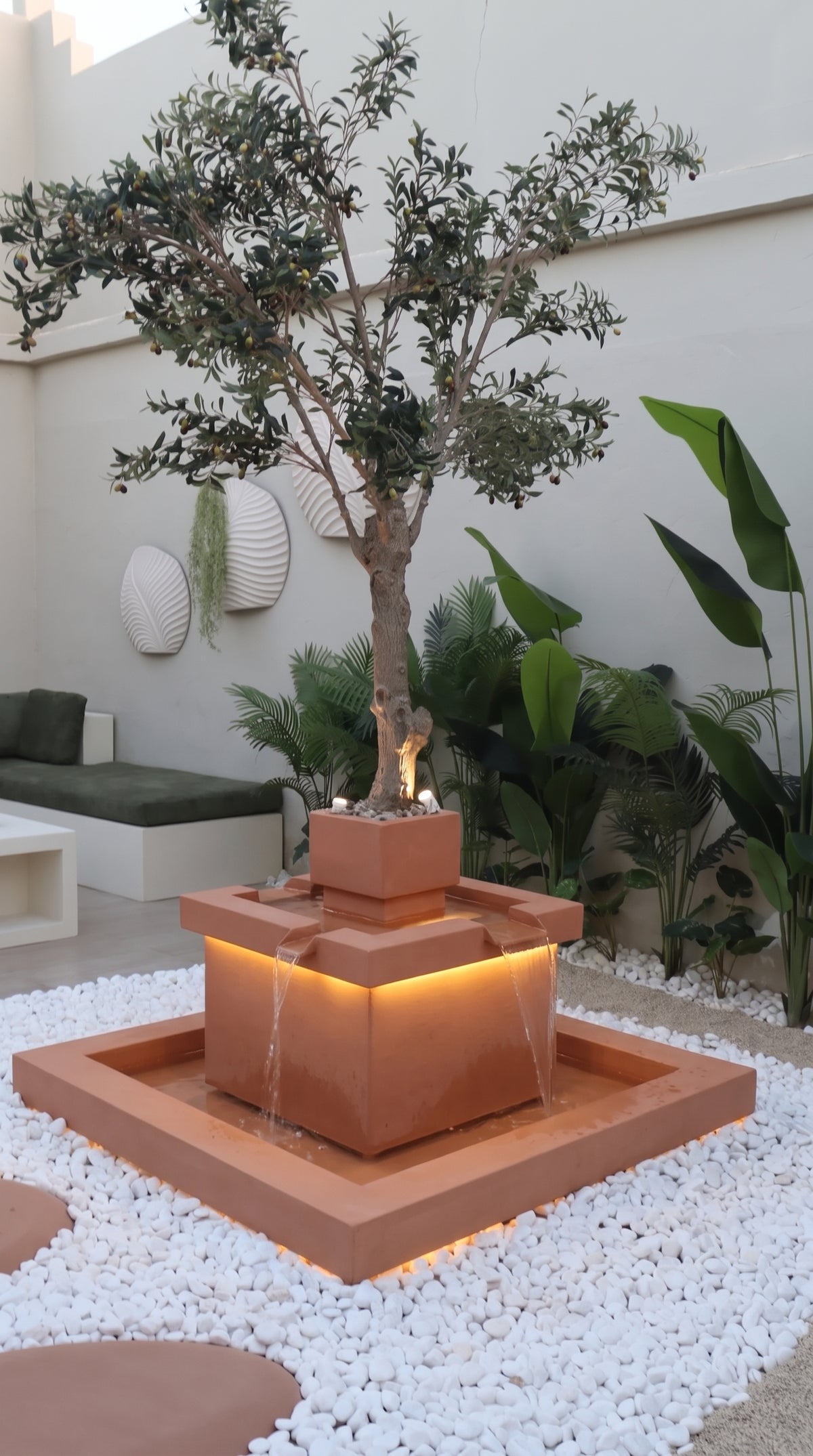 نافورة بريزا وسط