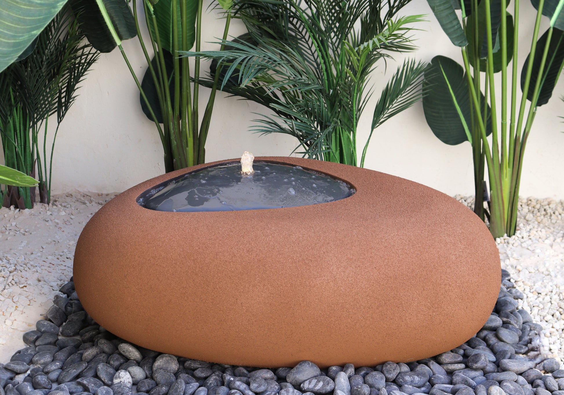 نافورة مصنوعة من كونكريت ألياف ياباني بجودة عالية