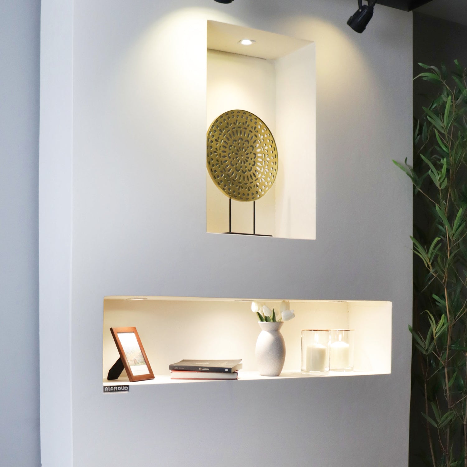 مدفأة باولو بتصميم عملي بدون بناء