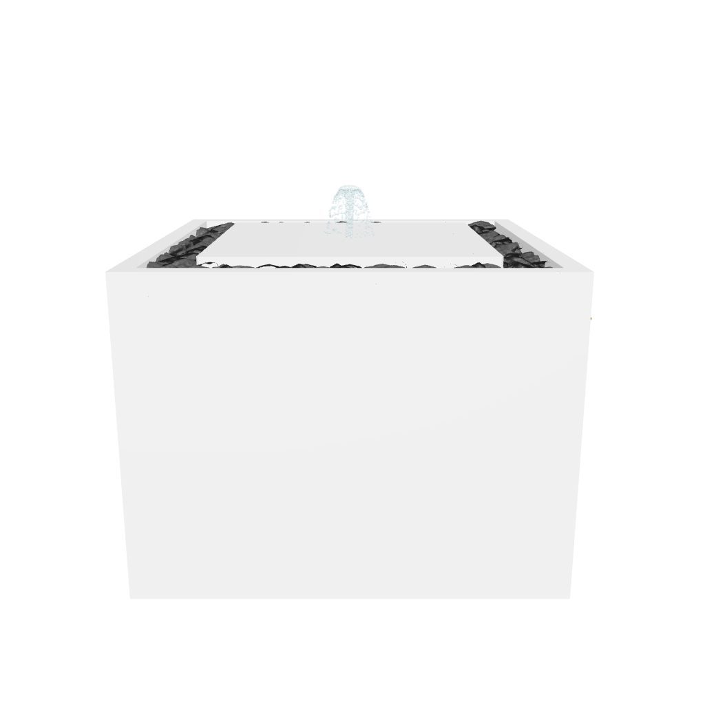 ثري دي نافورة المربع الأمريكي ميني