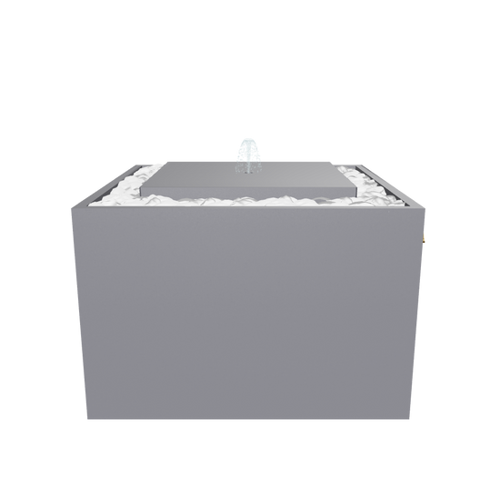 American-Square-Small-Fountain 3D