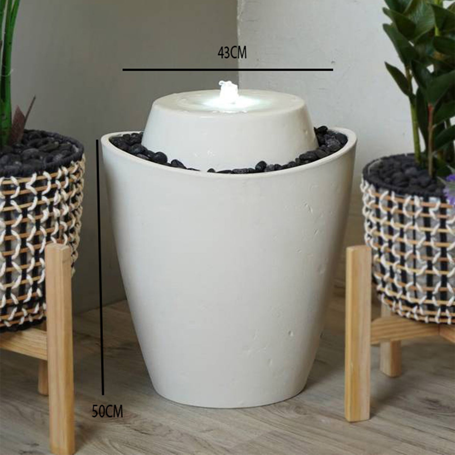 نافورة مناسبة للطاولات الجانبية والمداخل