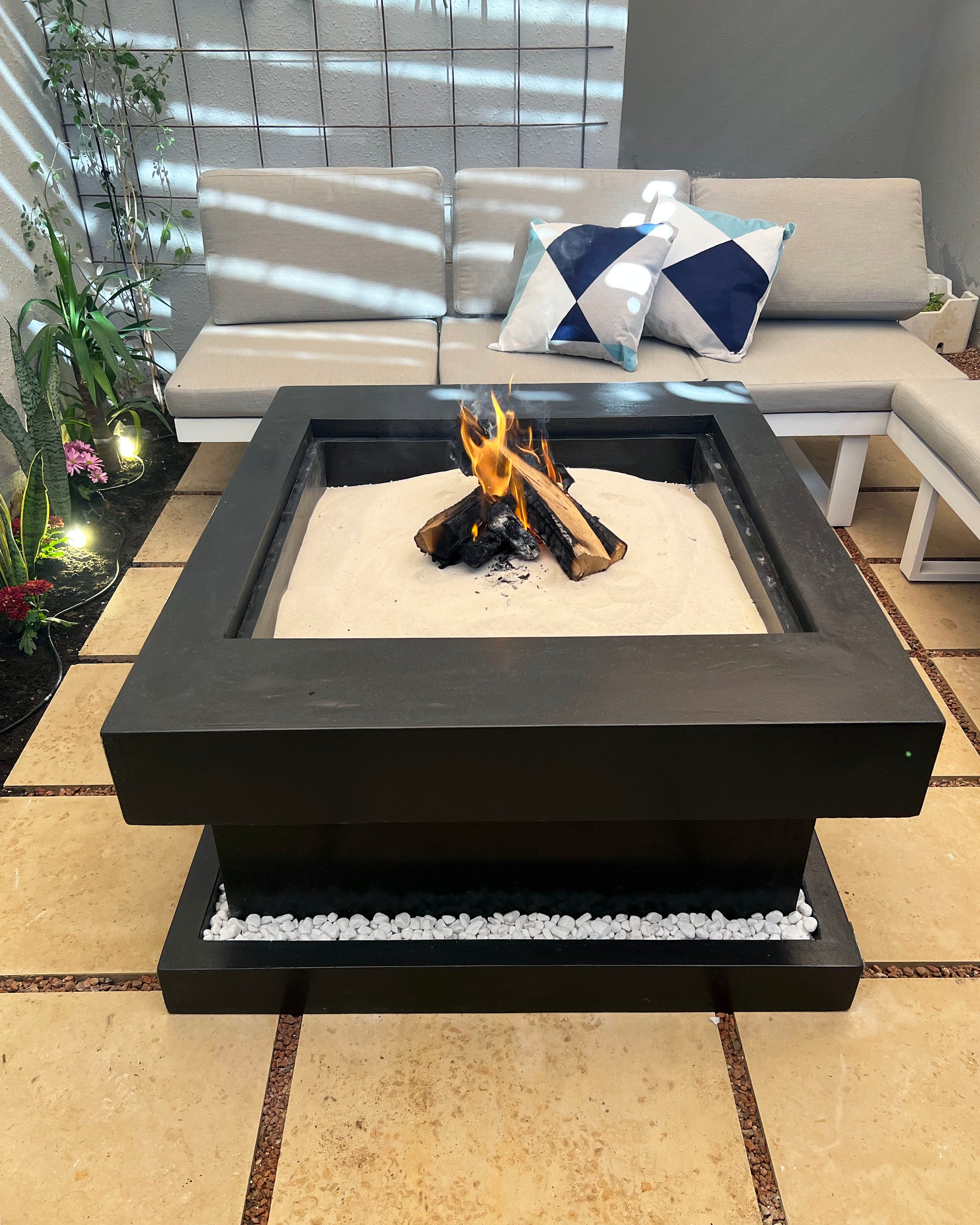 موقد الثمامة مع حجر زينة