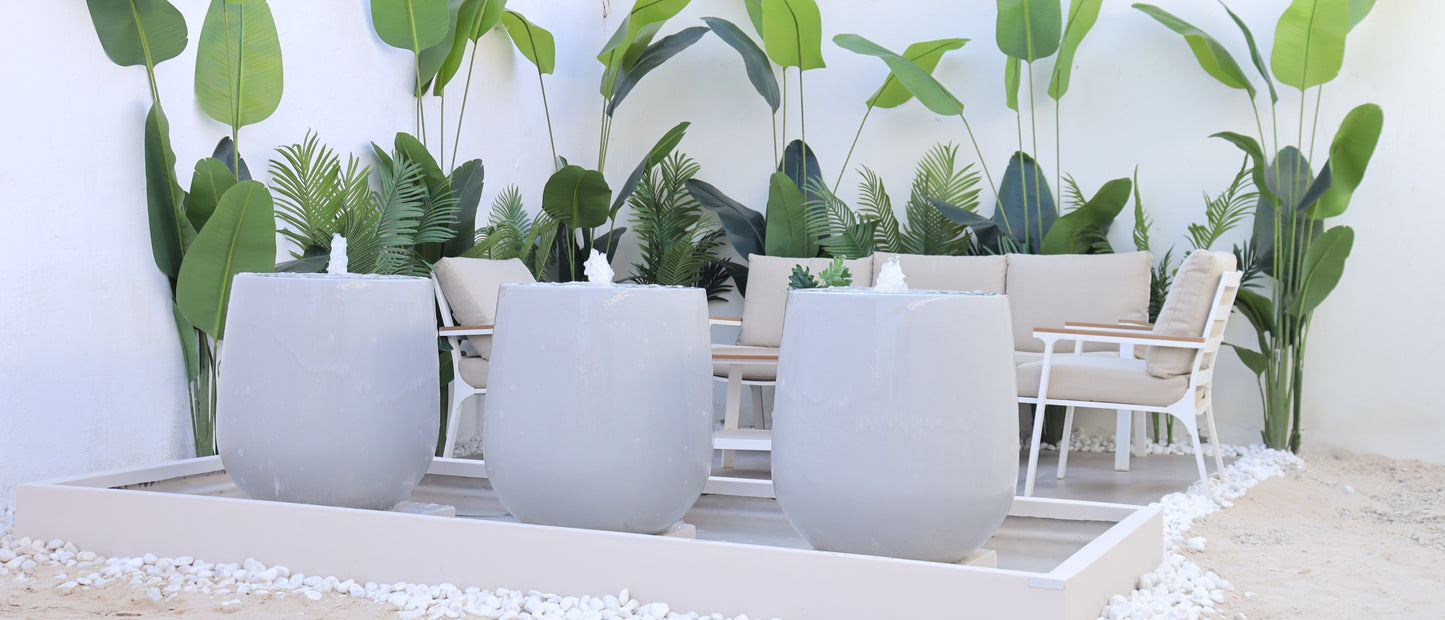 نافورة فيرونا بثلاث مضخات ماء.