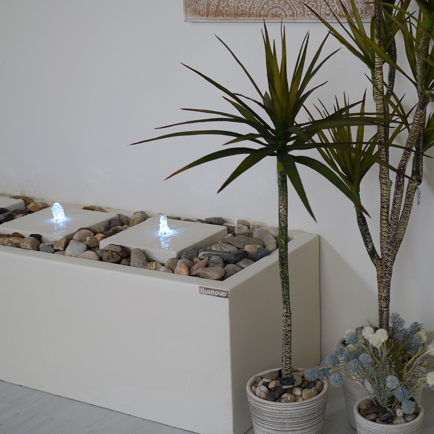 نافورة مناسبة للجلسات الداخلية والخارجية