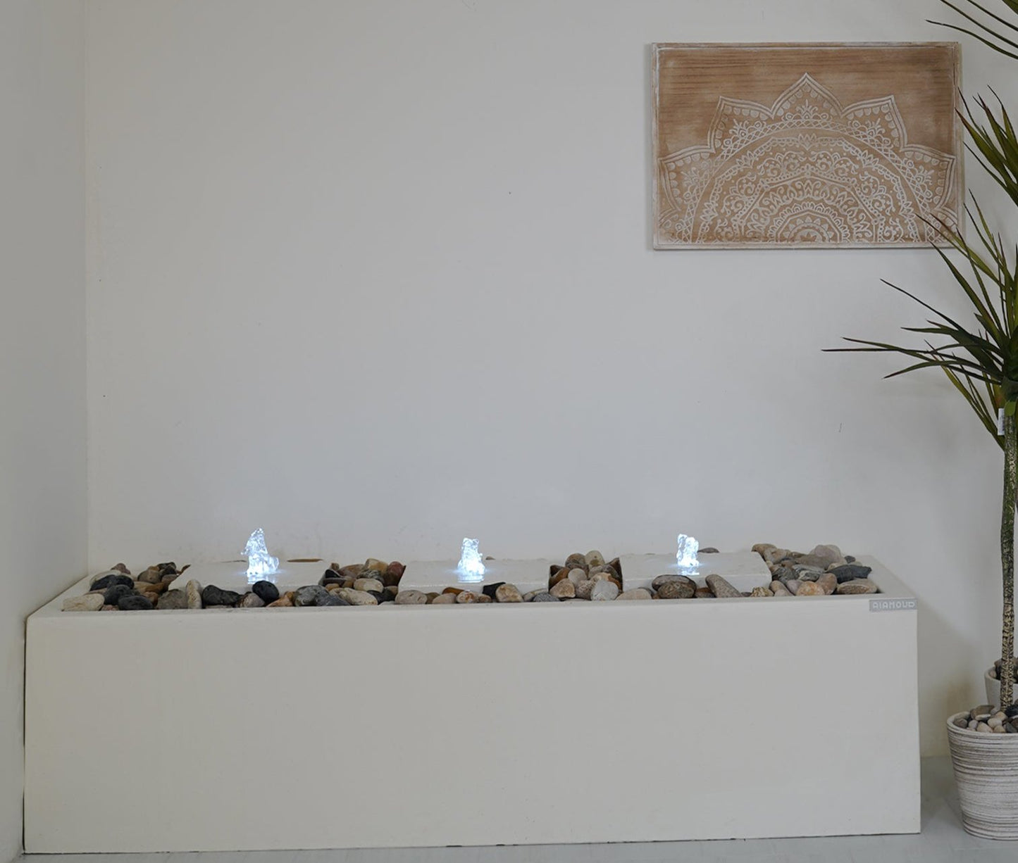 نافورة فيينا تضيف صفاءً وجمالًا للمكان